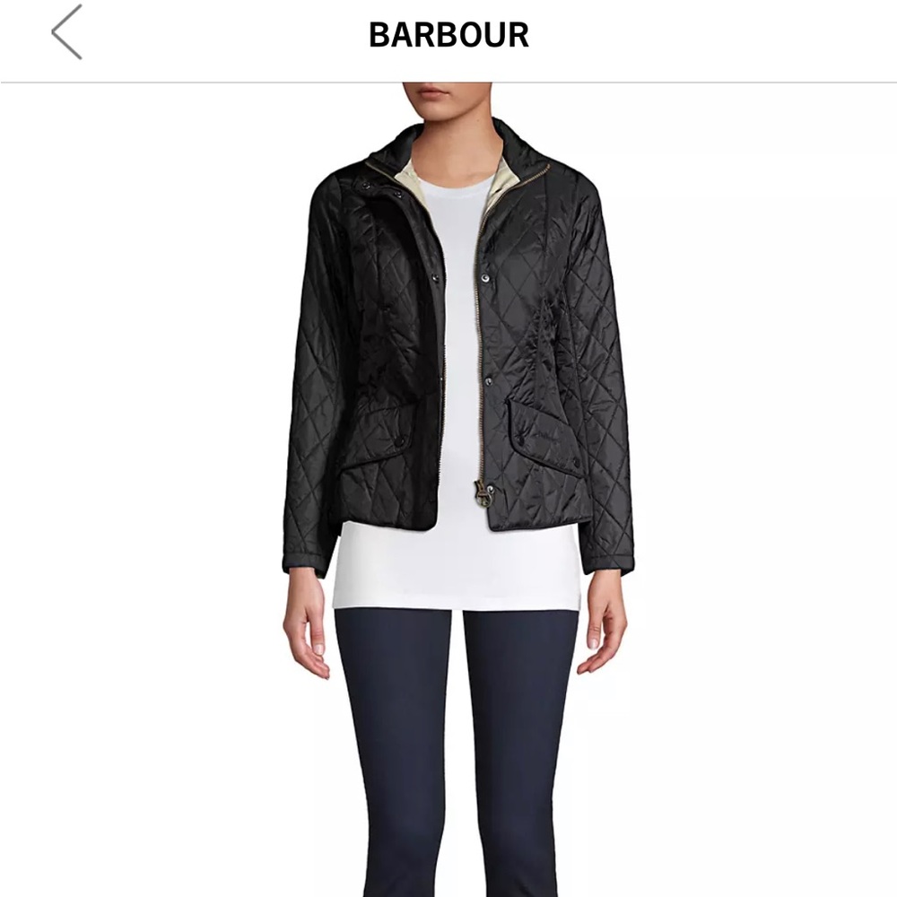 Barbour flyweight cavalry quilted jacket